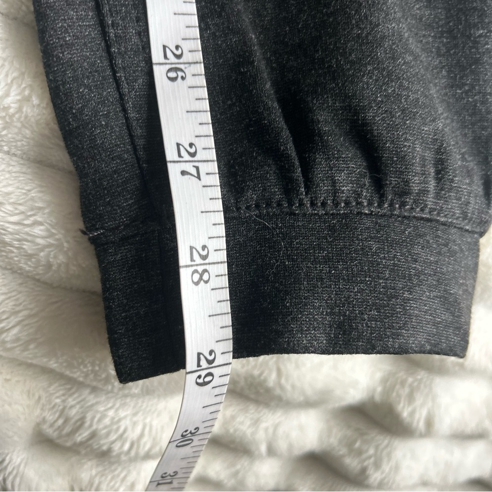 Mens DNM Works Jaeger Size Small Soft Dark Grey Cuffed Joggers Sweatpants - Picture 7 of 9